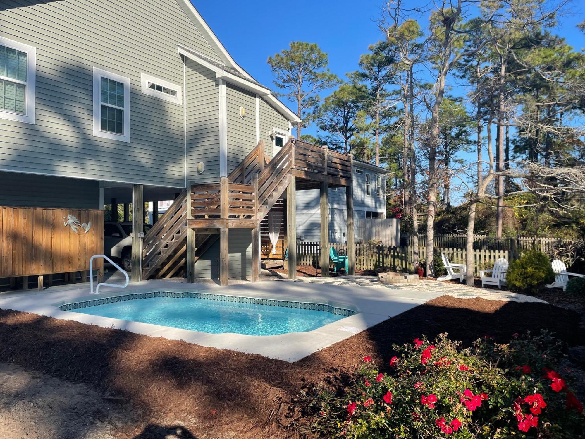 Belle Mer New Swimming Pool Elevator Great For Kids Oak Island Luaran gambar